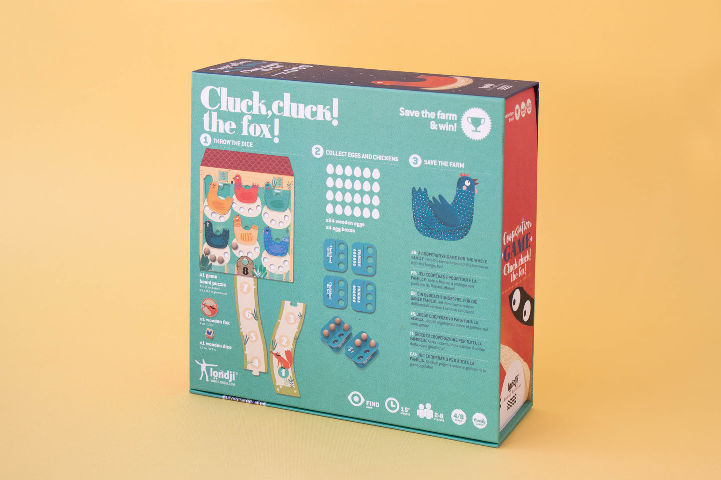 Cluck, Cluck! The Fox! - Family Game