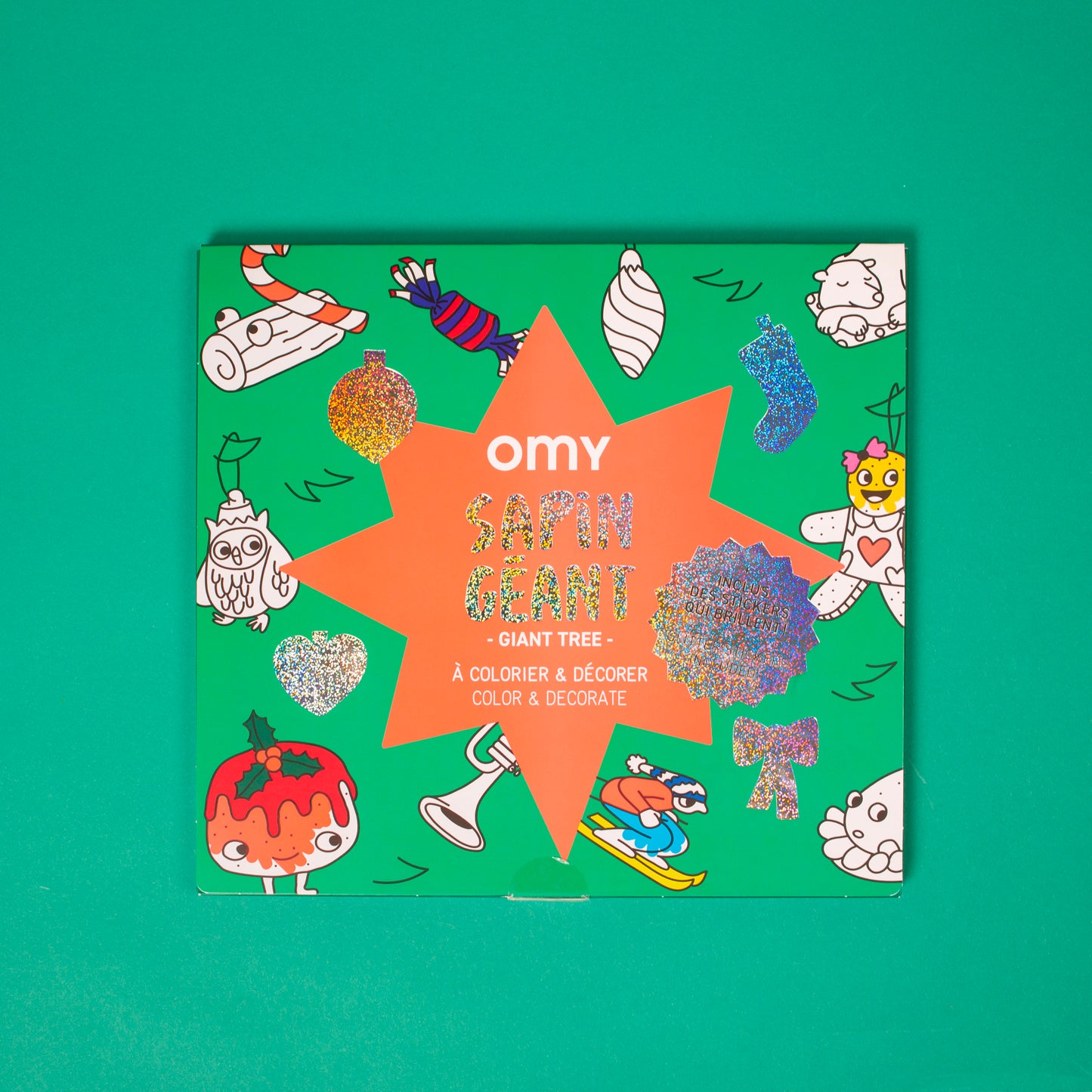 Christmas Tree - Póster gigante con stickers