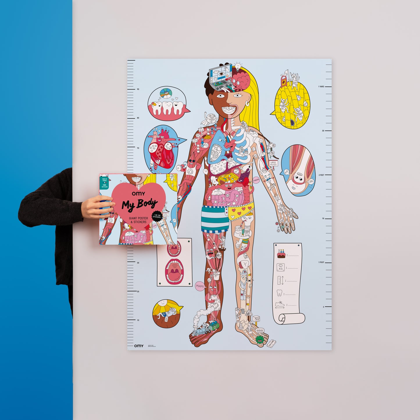 Sticker Posters - Póster gigante con stickers