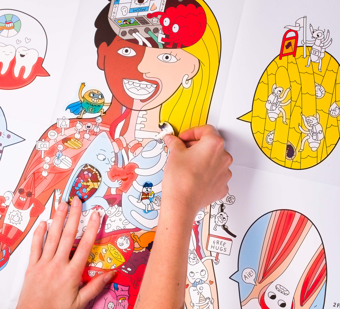 Sticker Posters - Póster gigante con stickers