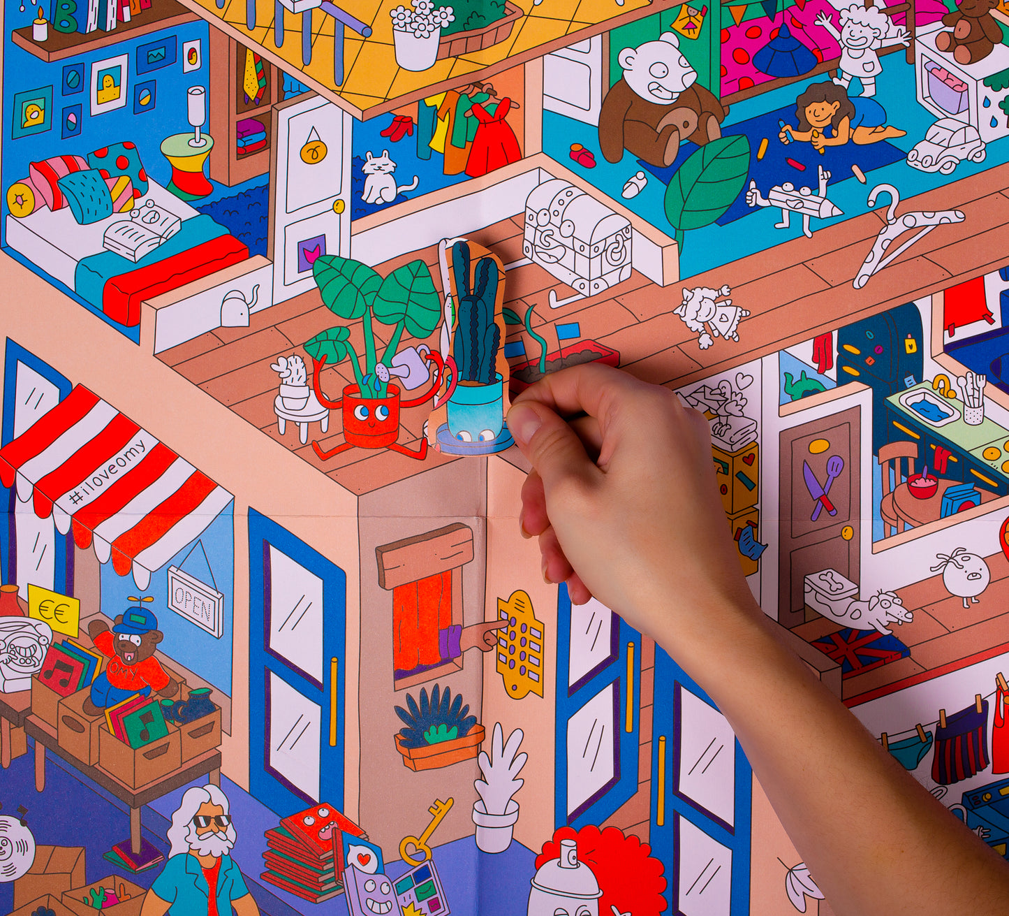 Sticker Posters - Póster gigante con stickers