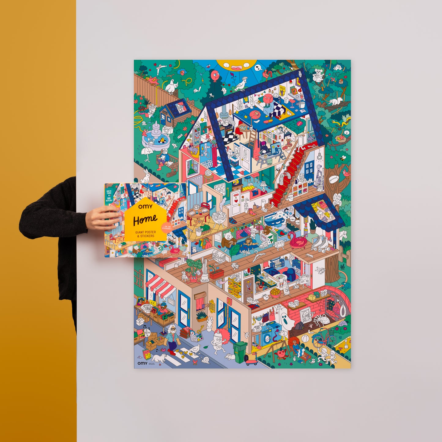 Sticker Posters - Póster gigante con stickers