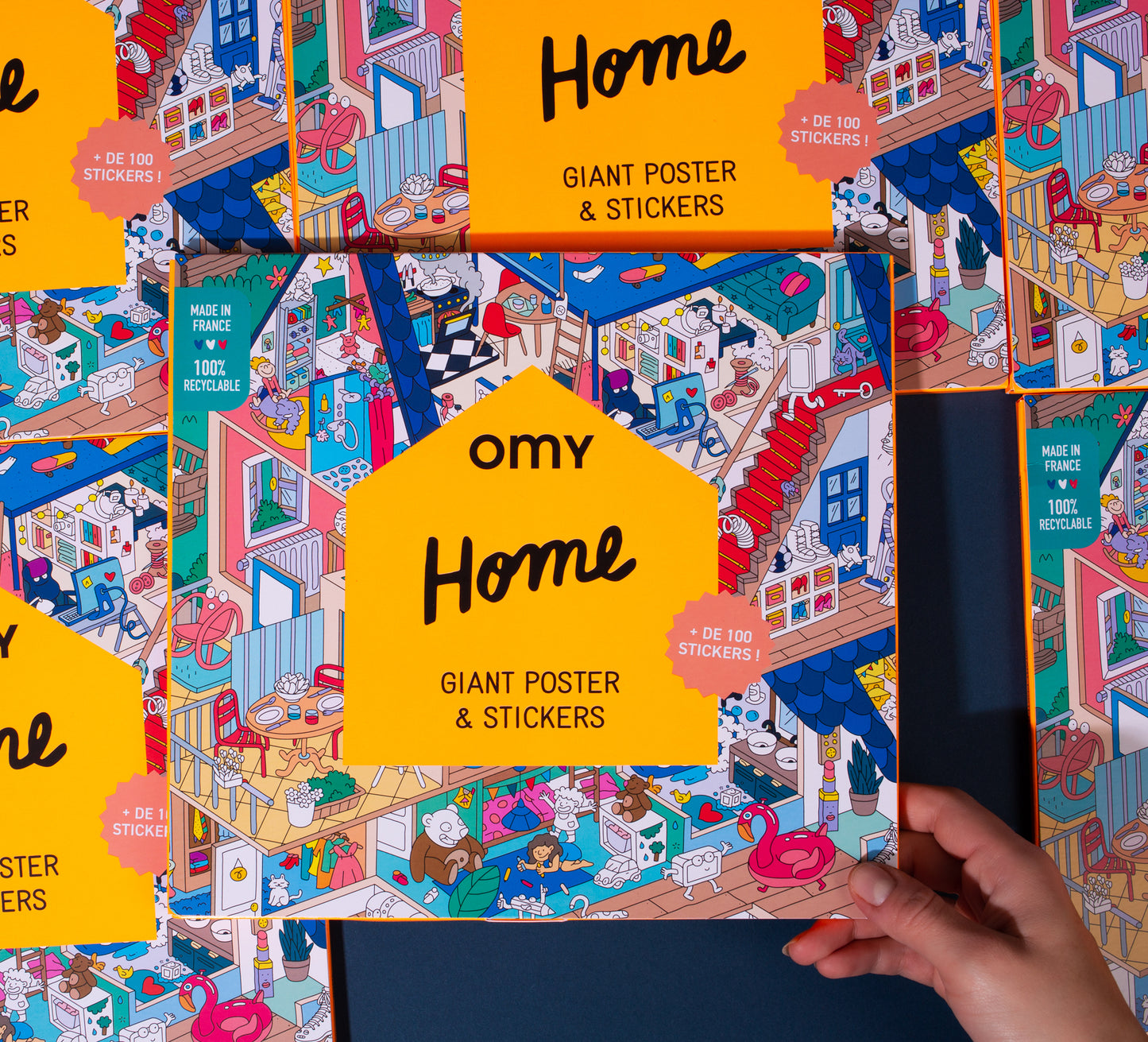 Sticker Posters - Póster gigante con stickers