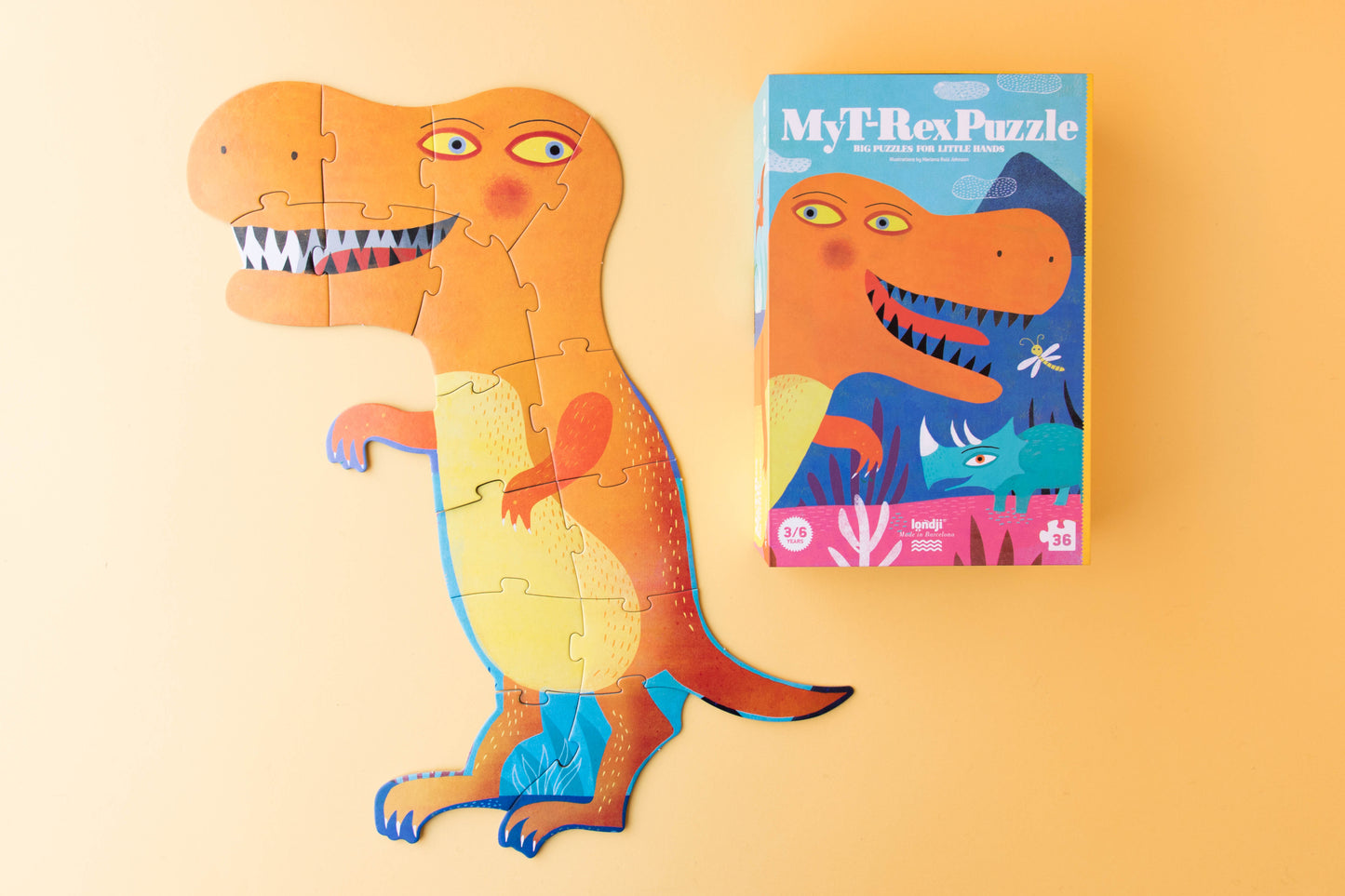 My T-Rex - Puzzle 36 piezas