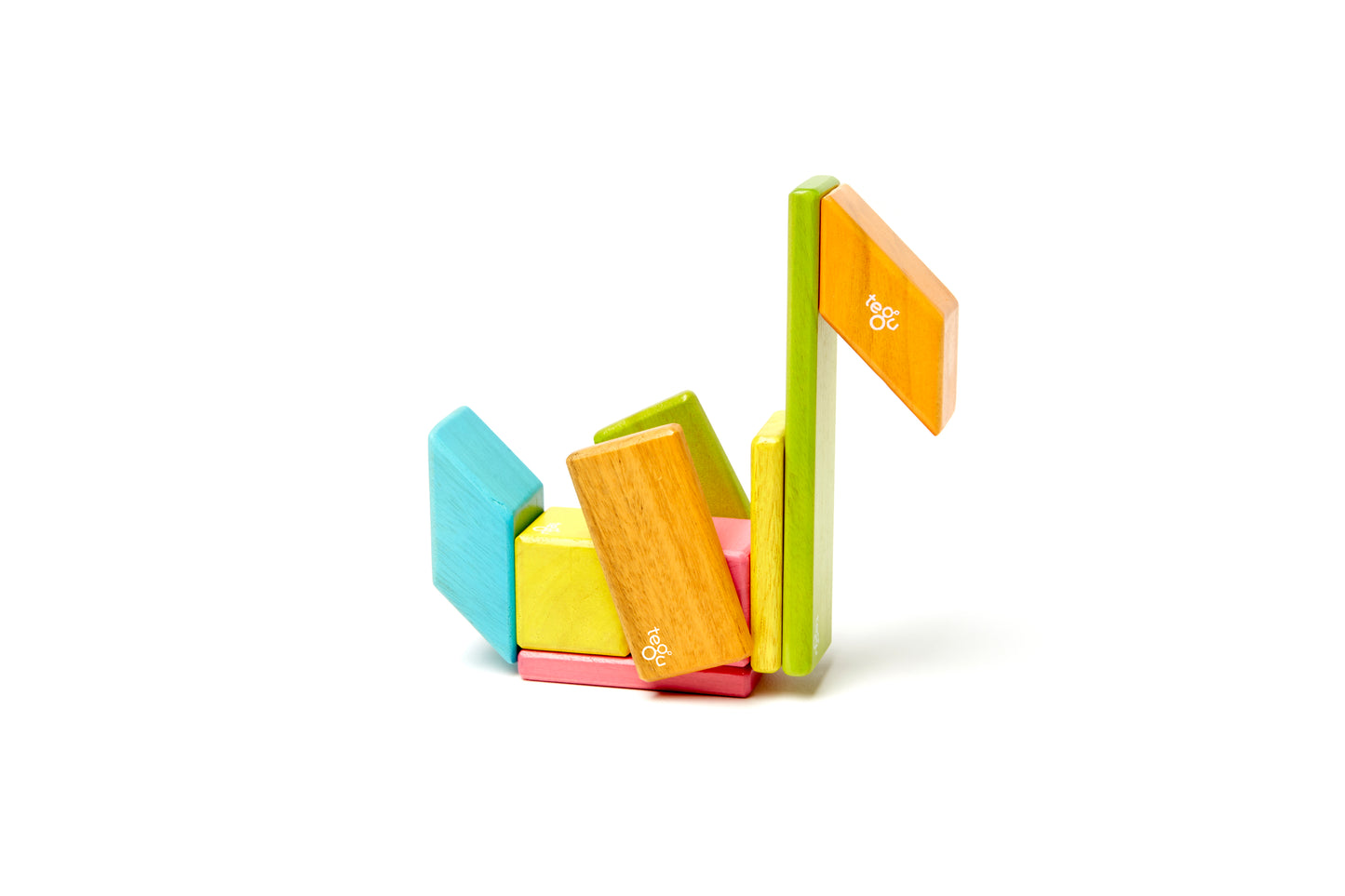 Magnetic Wooden Blocks- 14 piezas