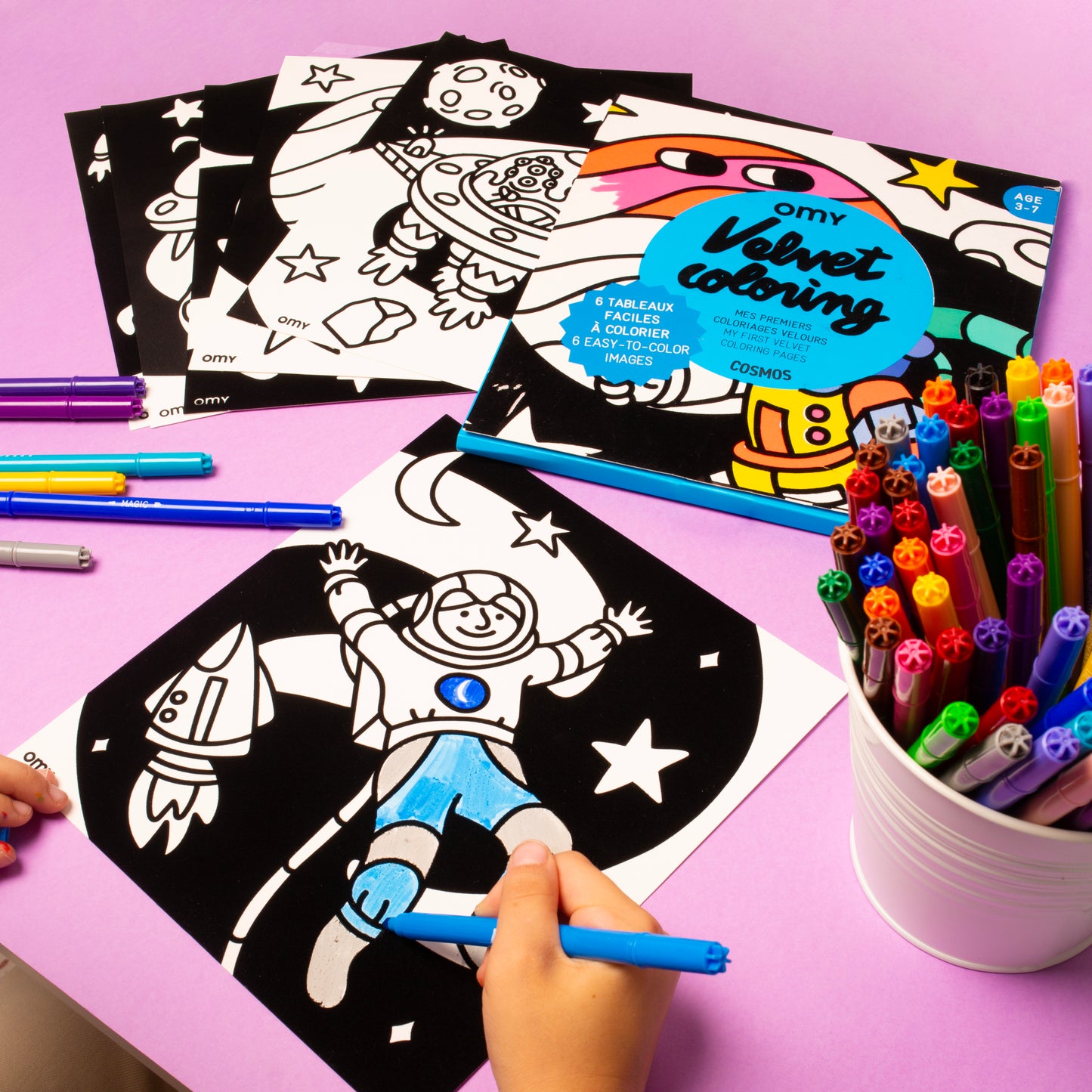 Velvet - Imágenes para colorear con terciopelo