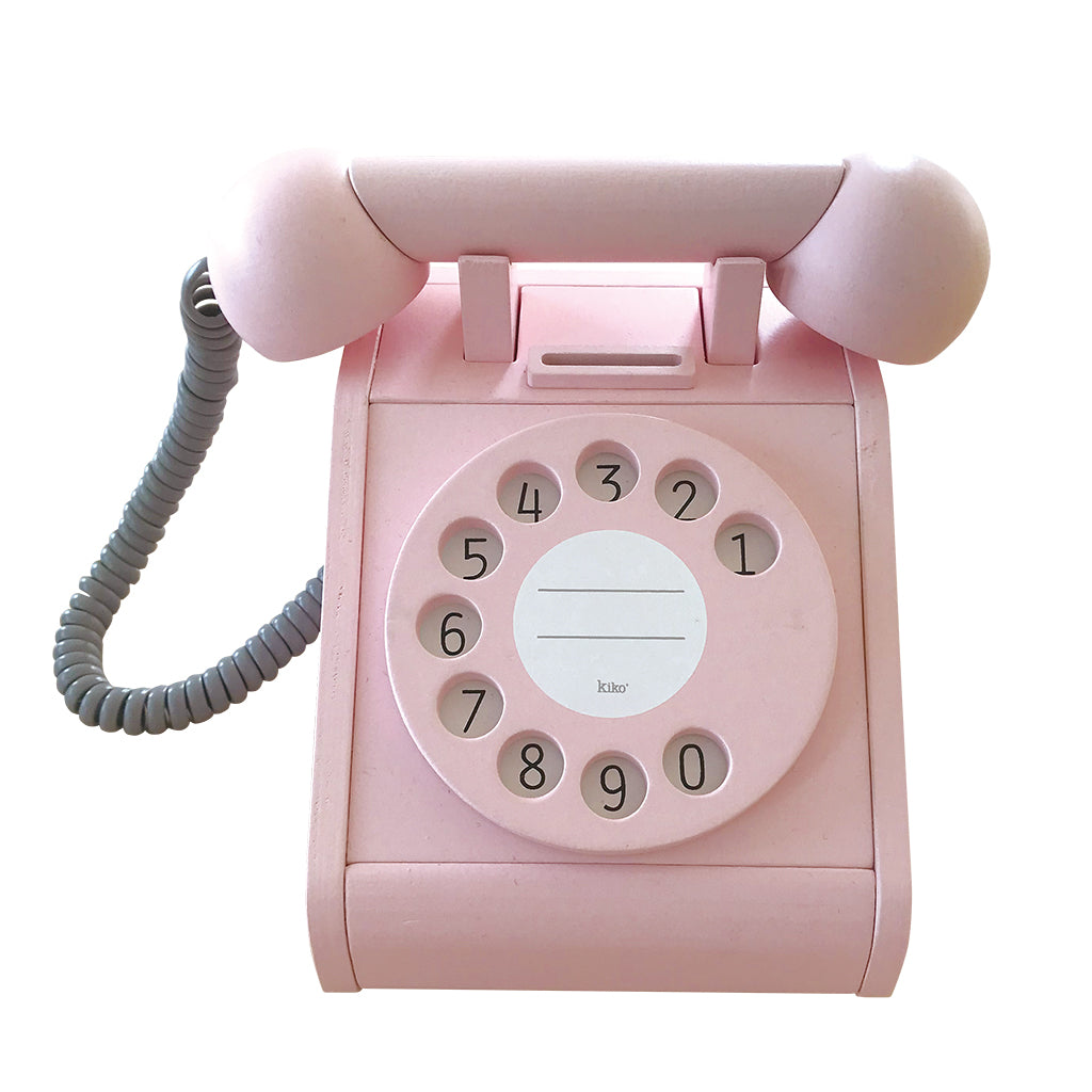 Retro Wooden Telephone