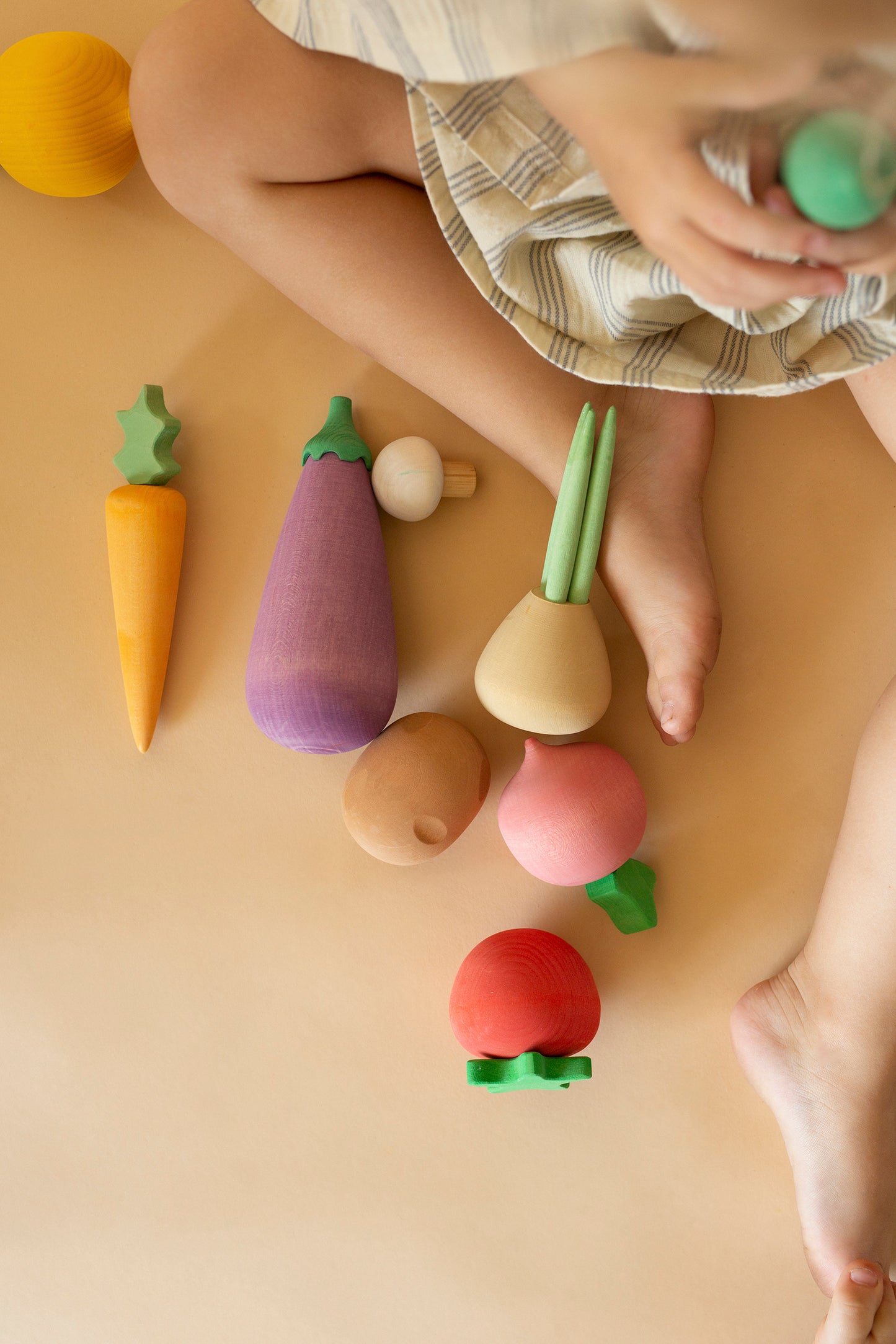 Wooden Vegetables - 10 piezas
