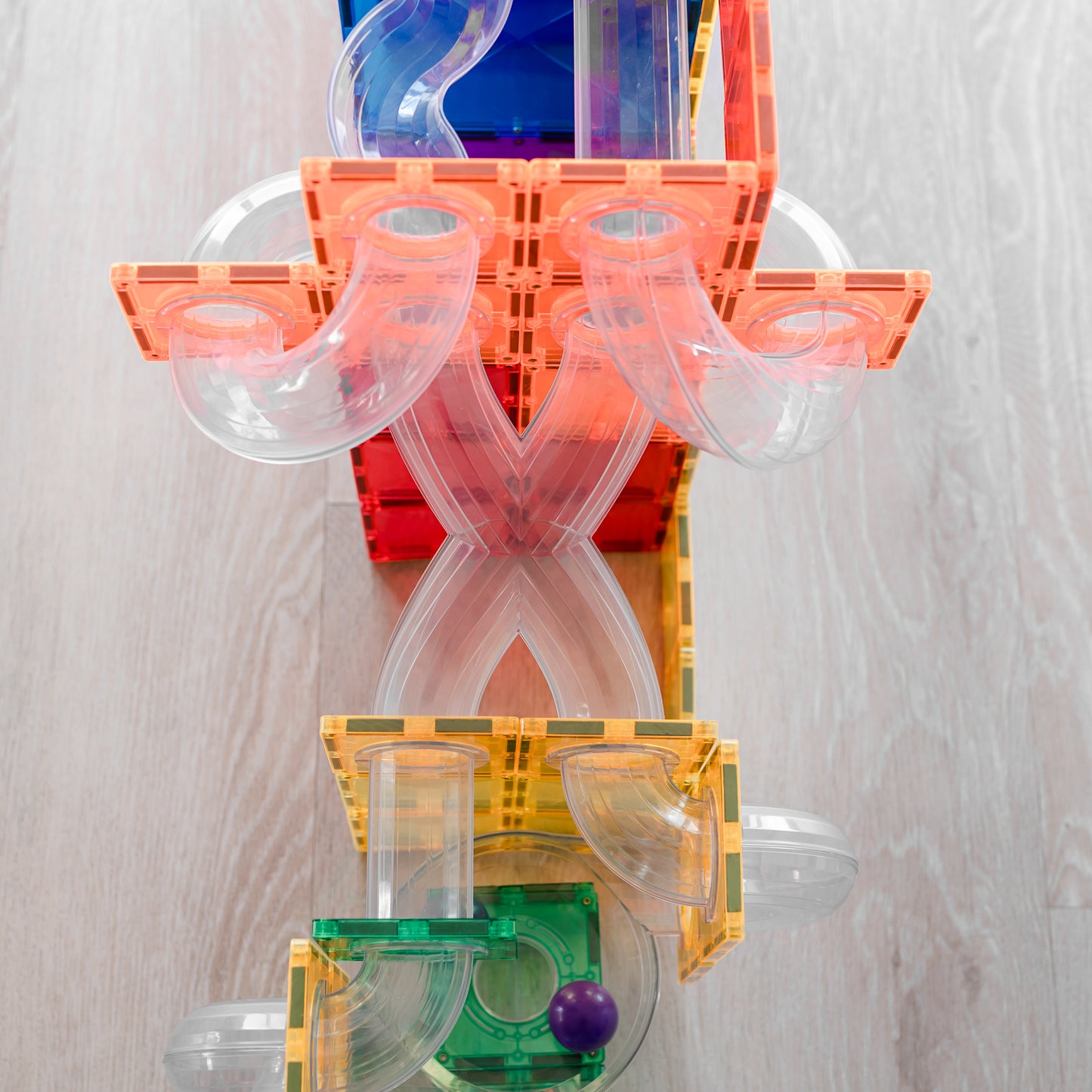 Rainbow Ball Run Expansion Pack – 66 piezas