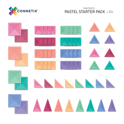 Pastel Starter Pack – 64 piezas