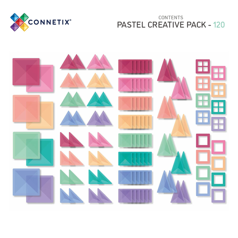 Pastel Creative Pack – 120 piezas