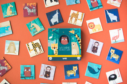 Wild Animals - Memory Game