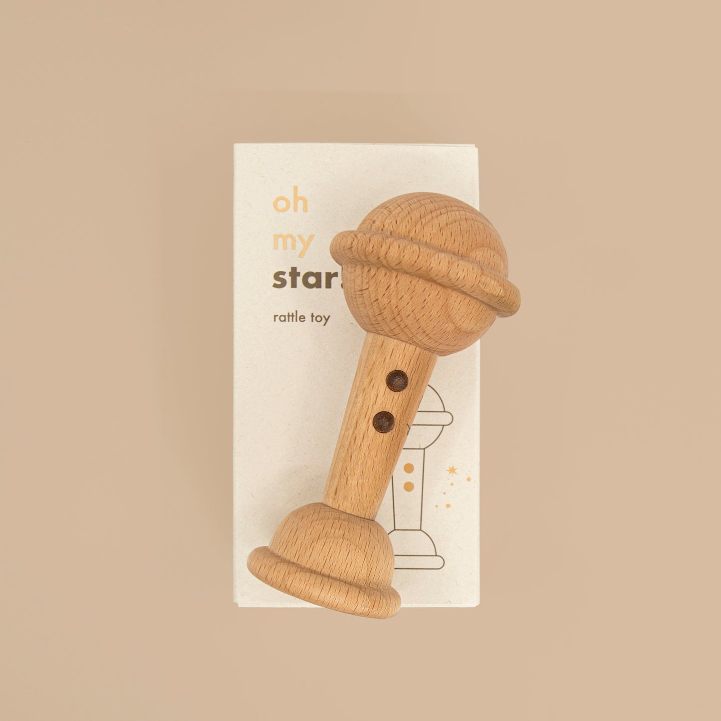 Oh My Star Baby Rattle