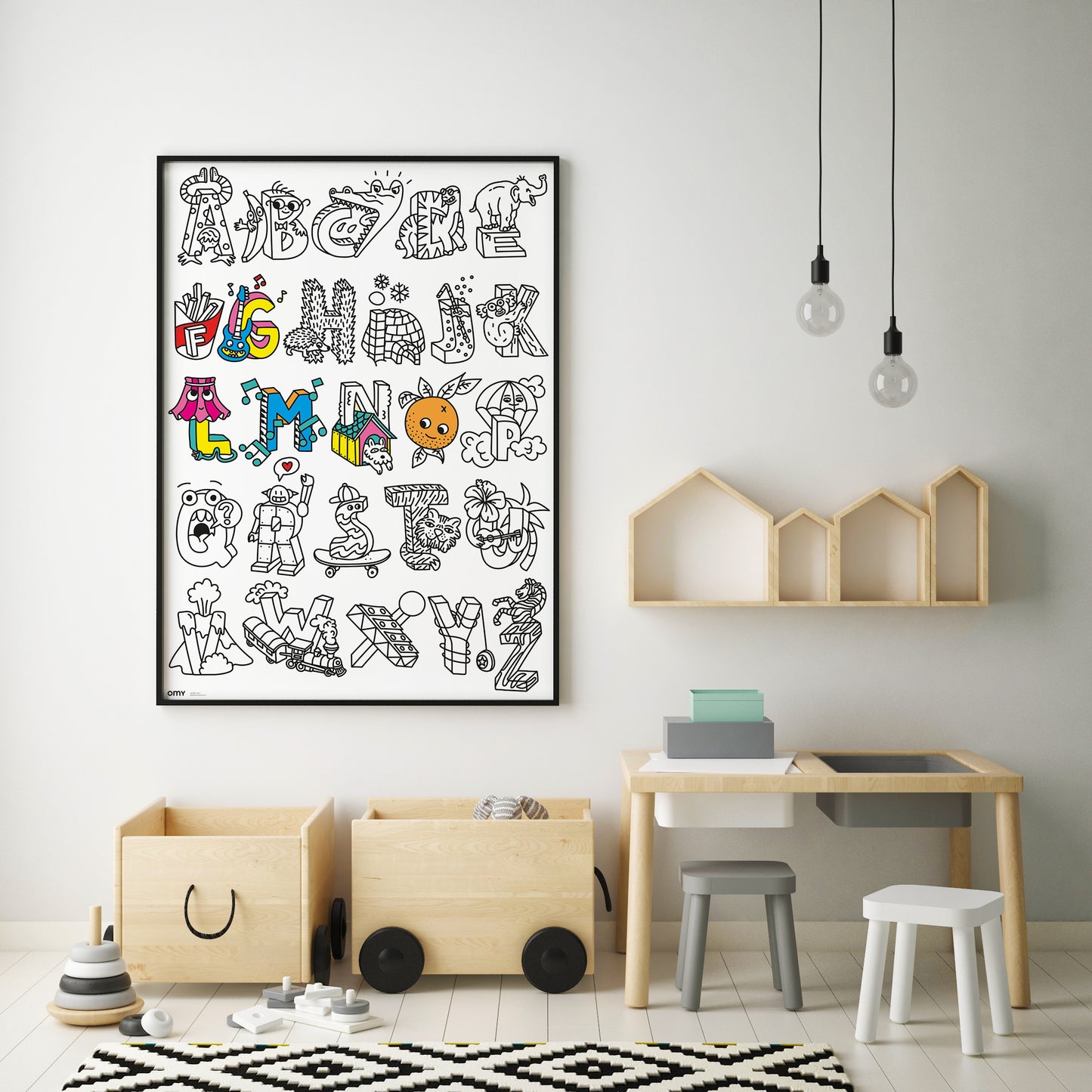 Coloring Posters - Póster gigante para colorear