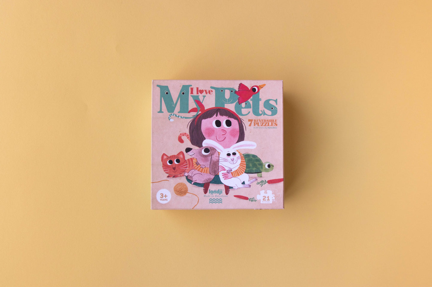 I Love my Pets - Puzzle 21 piezas