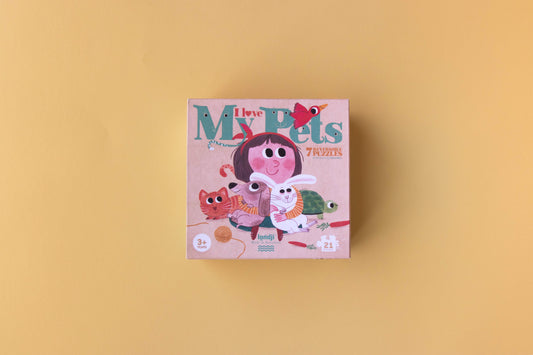 I Love my Pets - Puzzle 21 piezas