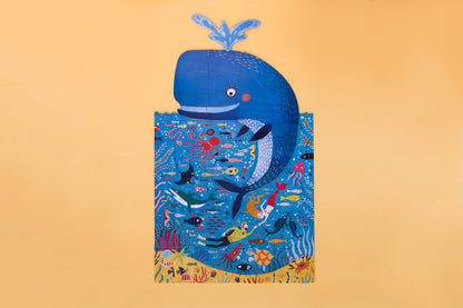 My Big Blue Puzzle- Puzzle 36 piezas