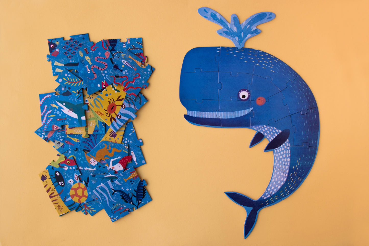 My Big Blue Puzzle- Puzzle 36 piezas