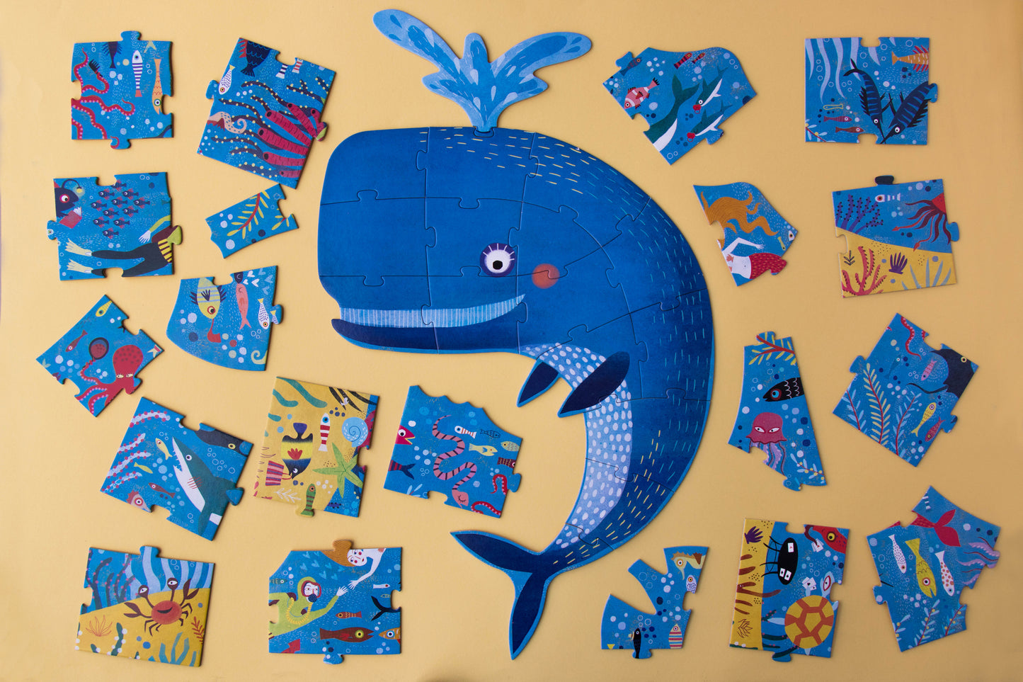 My Big Blue Puzzle- Puzzle 36 piezas