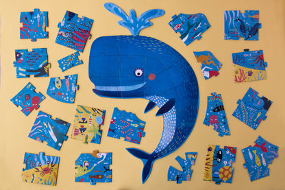 My Big Blue Puzzle- Puzzle 36 piezas