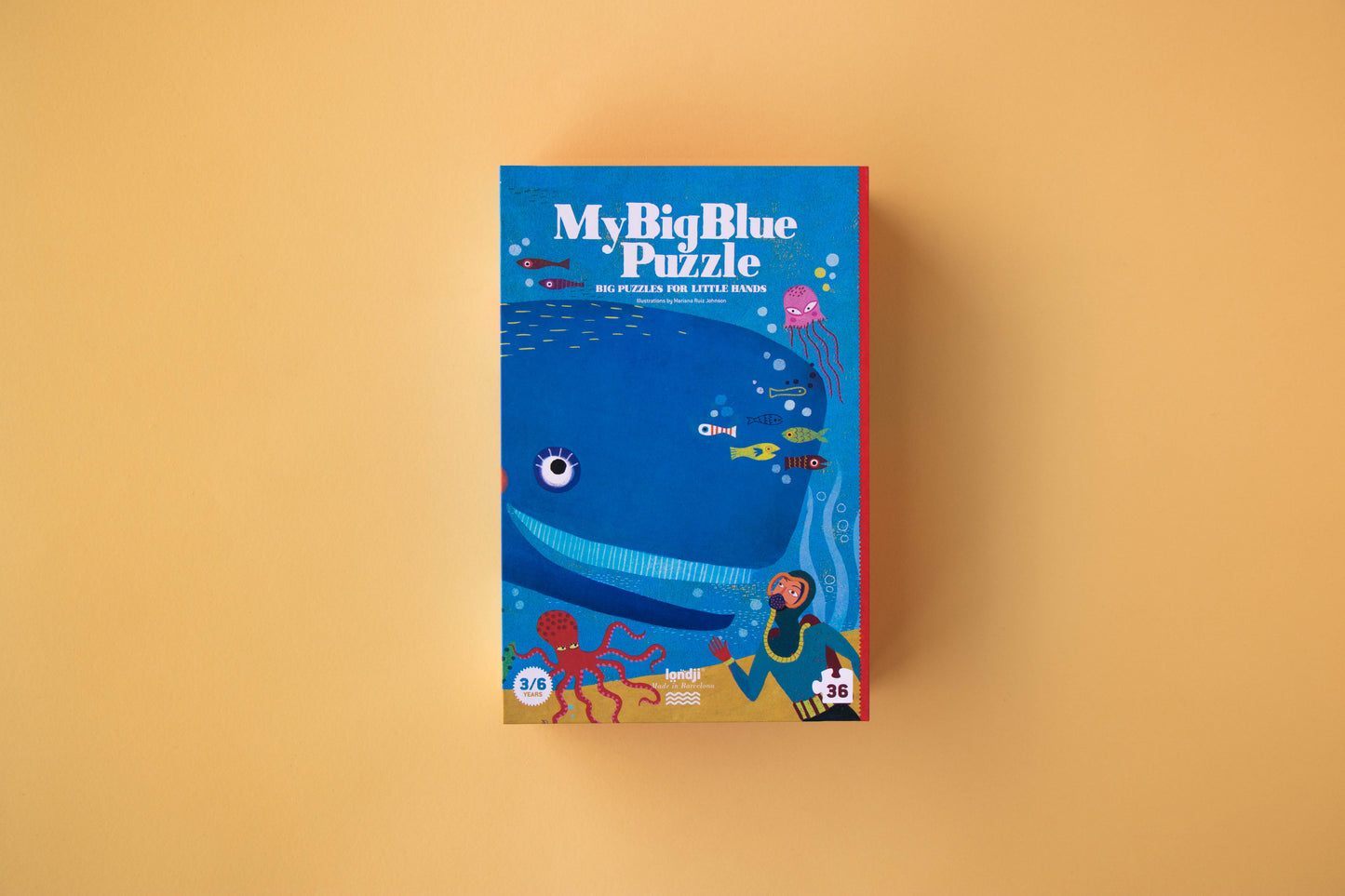 My Big Blue Puzzle- Puzzle 36 piezas
