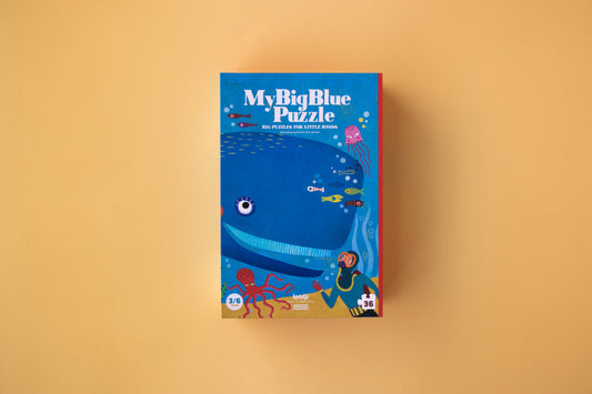 My Big Blue Puzzle- Puzzle 36 piezas