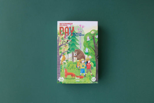 Day and Night in the Forest - Puzzle 54 piezas