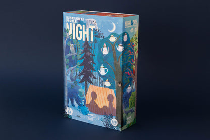Day and Night in the Forest - Puzzle 54 piezas