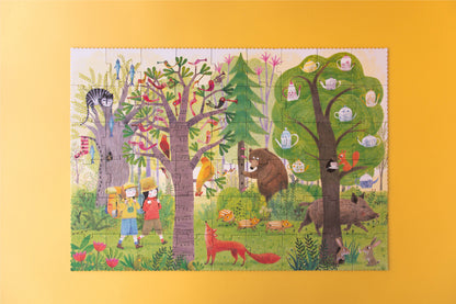 Day and Night in the Forest - Puzzle 54 piezas