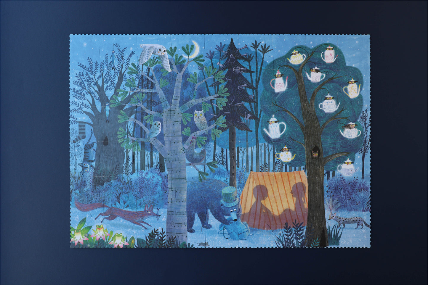 Day and Night in the Forest - Puzzle 54 piezas