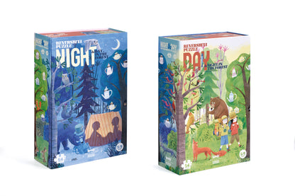 Day and Night in the Forest - Puzzle 54 piezas
