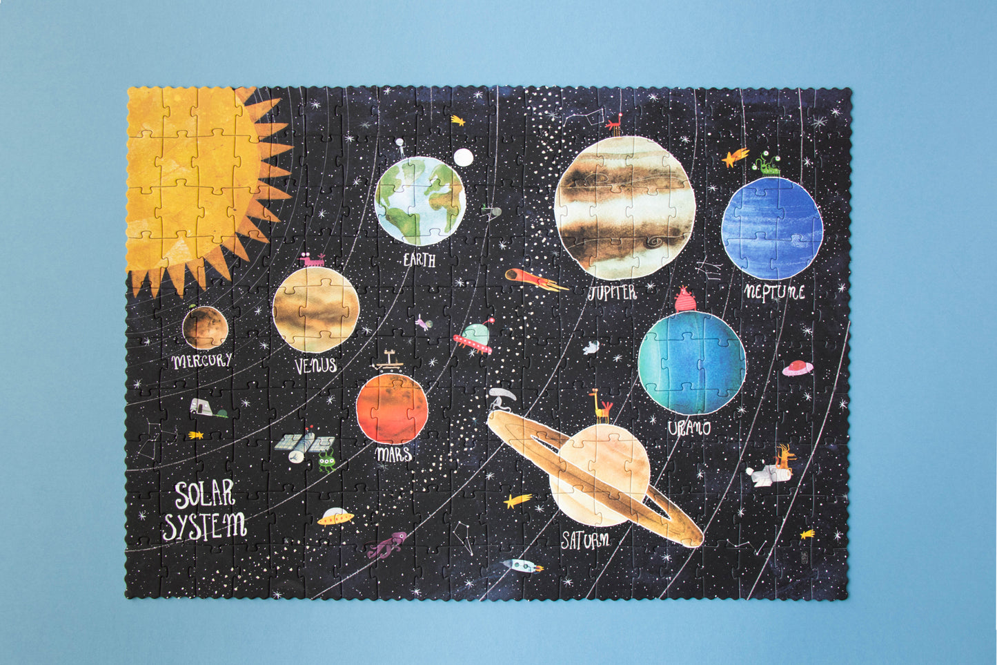 Discover the Planets  - Puzzle 200 piezas