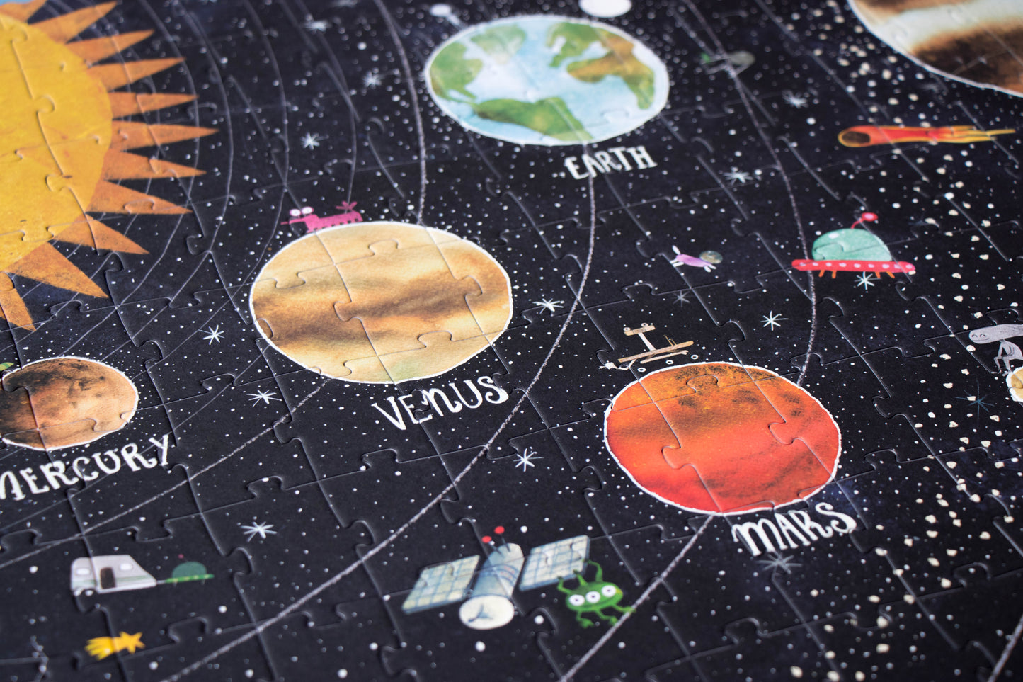 Discover the Planets  - Puzzle 200 piezas