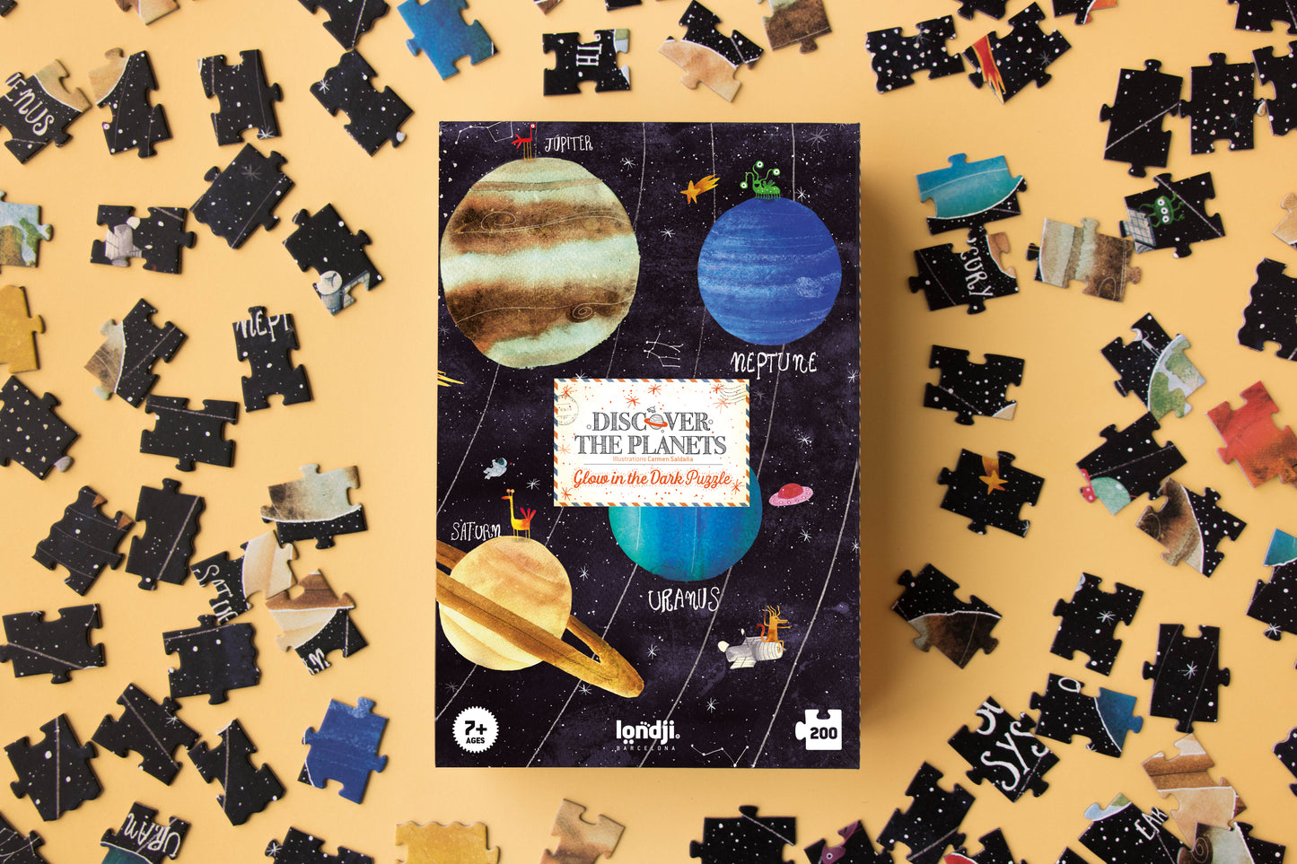 Discover the Planets  - Puzzle 200 piezas