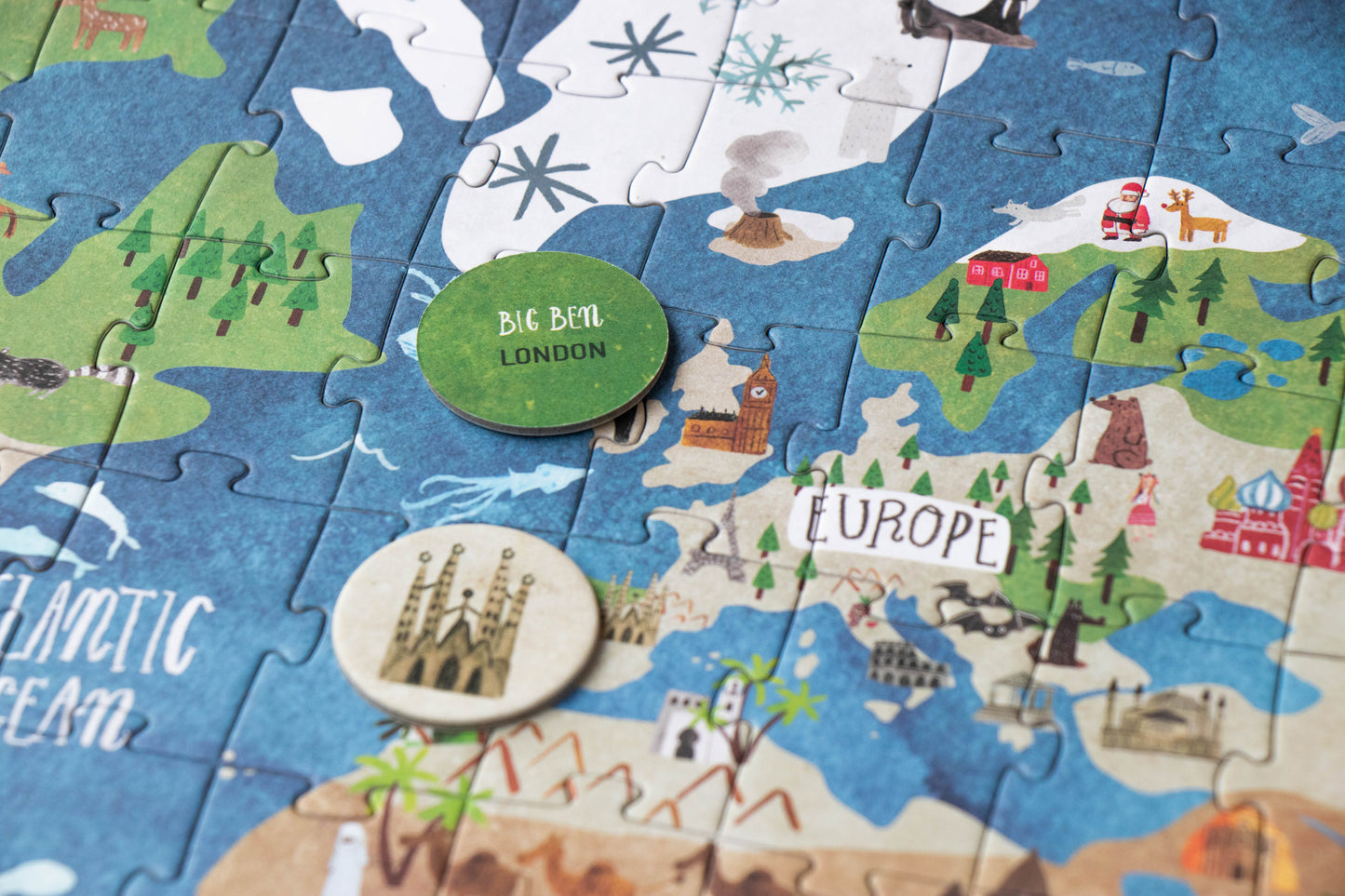Discover the World - Puzzle 200 piezas