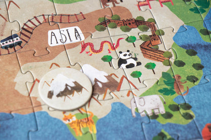 Discover the World - Puzzle 200 piezas