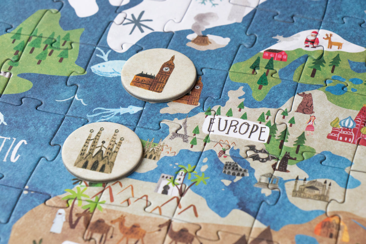 Discover the World - Puzzle 200 piezas