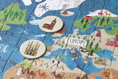 Discover the World - Puzzle 200 piezas