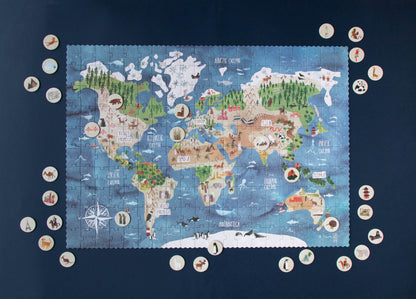 Discover the World - Puzzle 200 piezas
