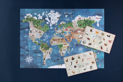 Discover the World - Puzzle 200 piezas