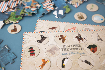 Discover the World - Puzzle 200 piezas