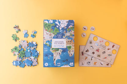 Discover the World - Puzzle 200 piezas