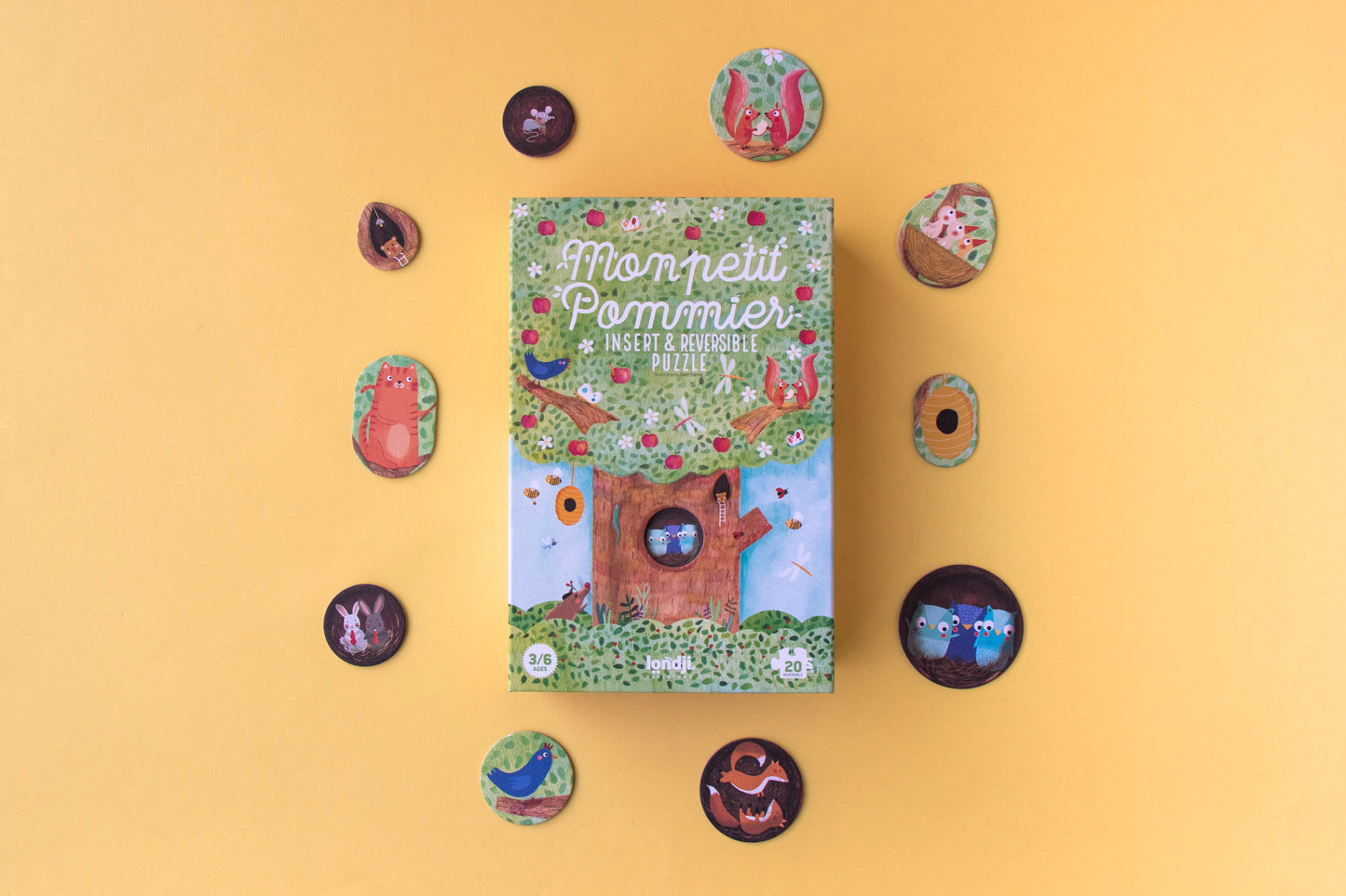 Mon Petit Pommier - Puzzle 20 piezas