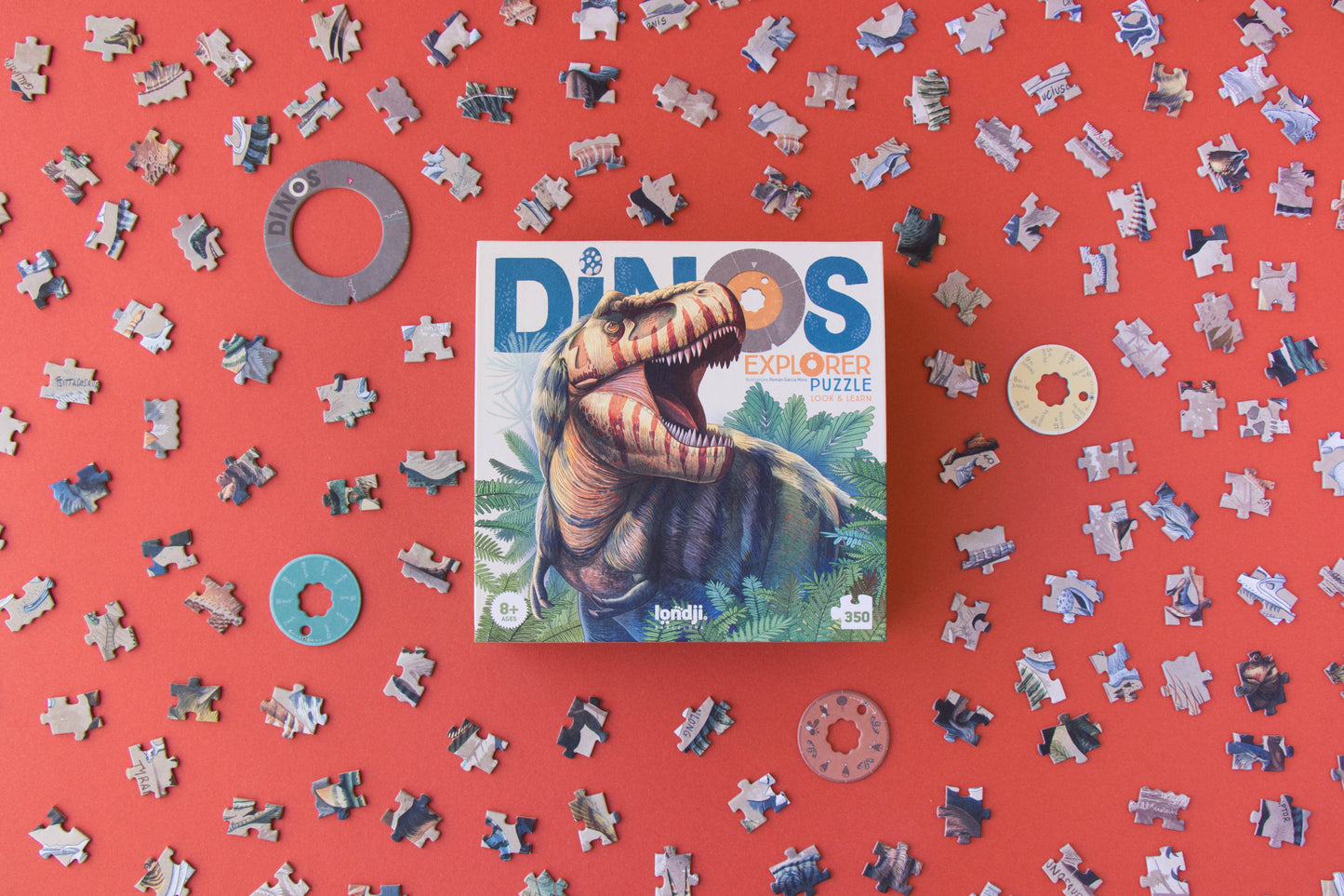 Dinos Explorer- Puzzle 350 piezas