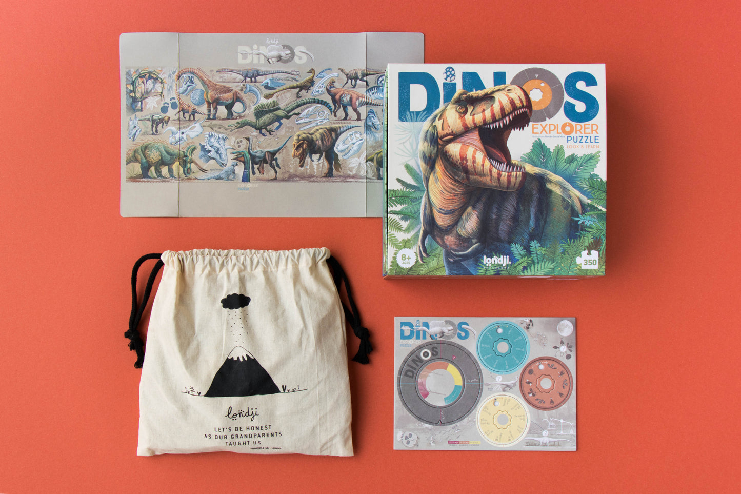 Dinos Explorer- Puzzle 350 piezas