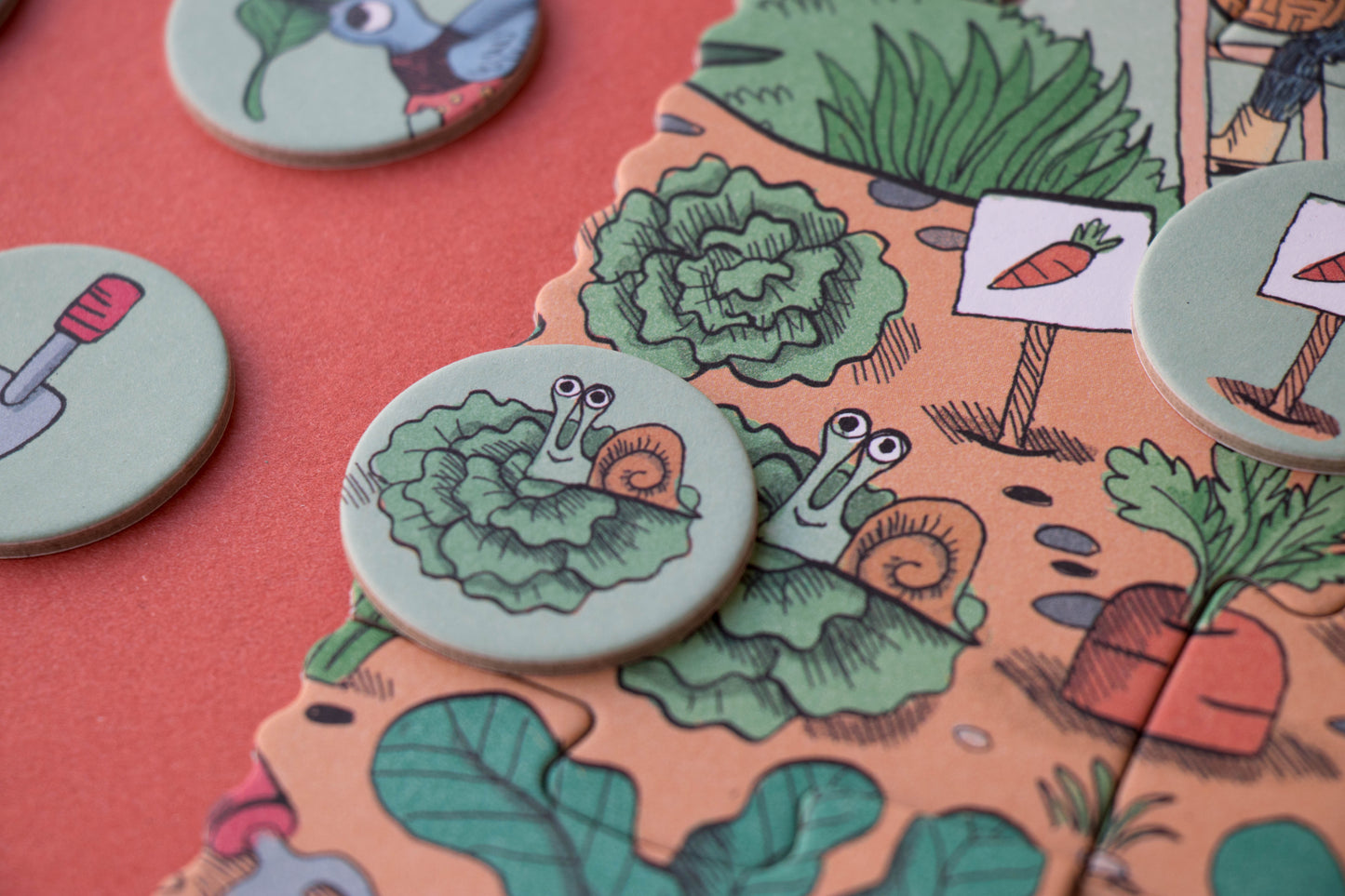 Rabbit's Garden - Puzzle 24 piezas