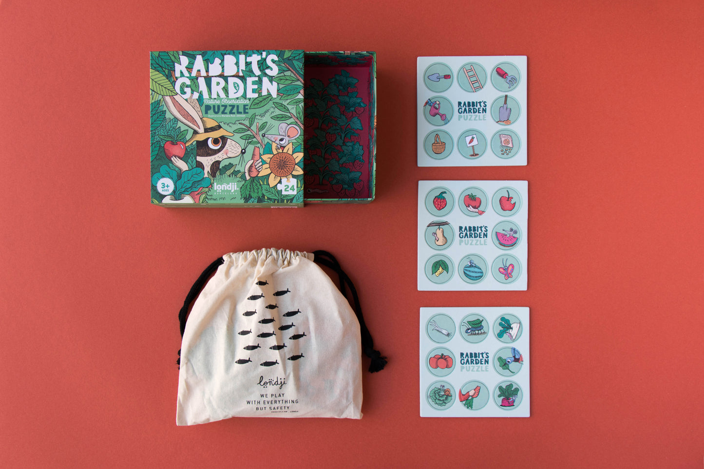 Rabbit's Garden - Puzzle 24 piezas