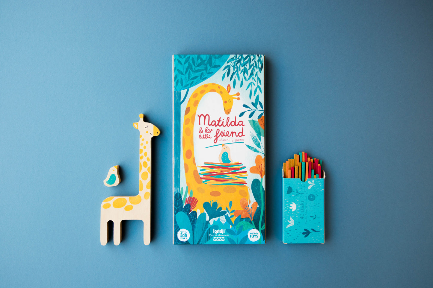Matilda & her Little Friend - Wooden Toy