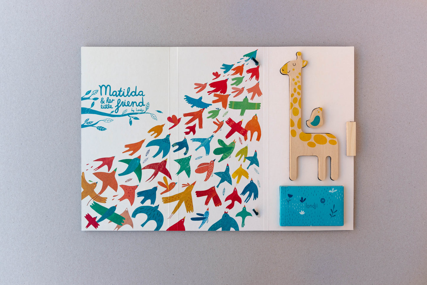 Matilda & her Little Friend - Wooden Toy