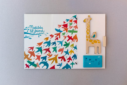 Matilda & her Little Friend - Wooden Toy